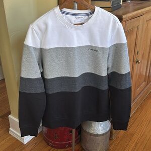 VINTAGE Calvin Klein Colorblock Crewneck Sweatshirt
